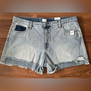 Time and Tru Denim Cut Off Shorts, size 20